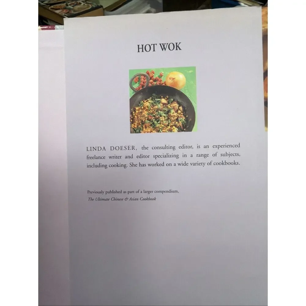 The Hot Wok: Fabulous Fast Food with Asian Flavours By Linda‎ Doeser